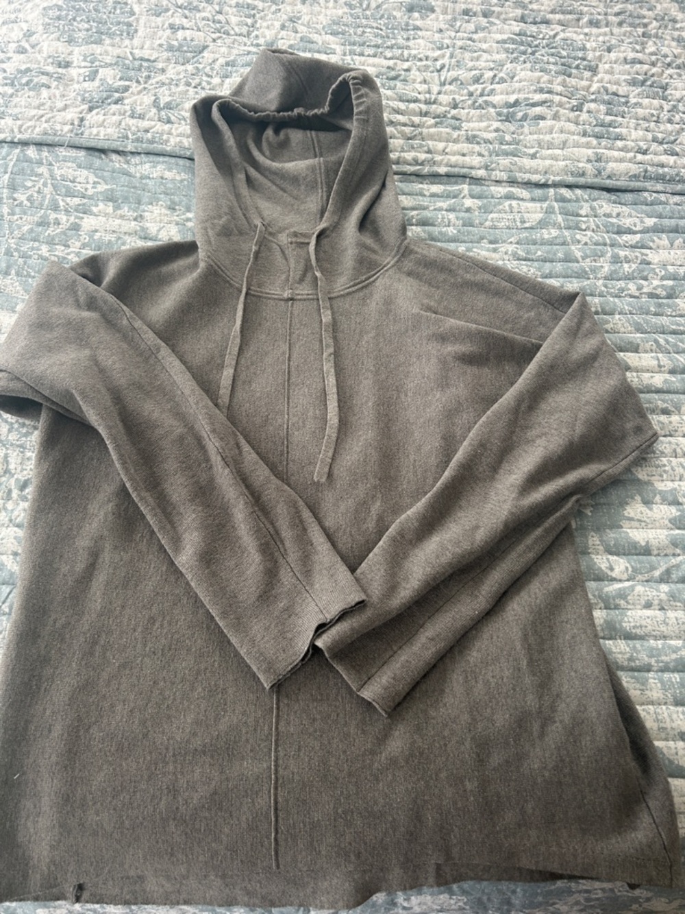 Quince grey hoodie